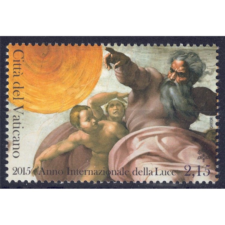 VATICAN 2015 International Year of Light MNH**
