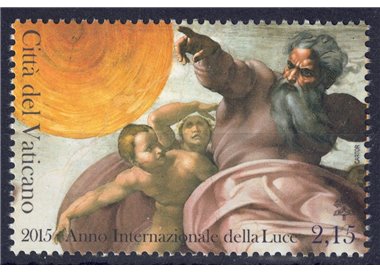 VATICAN 2015 International Year of Light MNH**