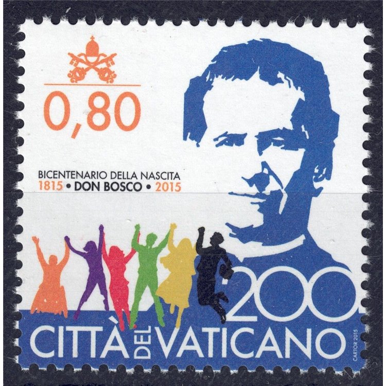 VATICAN 2015 St. John Bosco MNH**