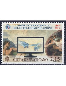 VATICAN 2015 International Telecommunication Union MNH**
