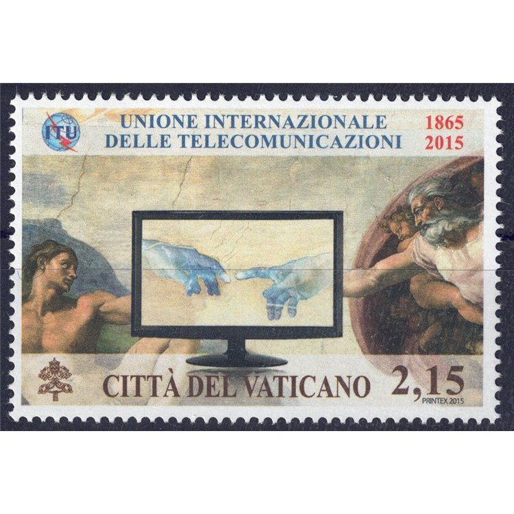 VATICANO 2015 Unione Internazionale delle Telecomunicazioni MNH**