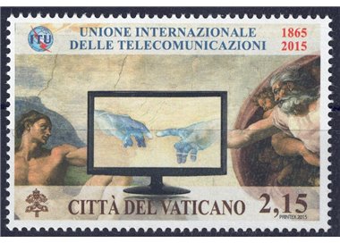 VATICAN 2015 International Telecommunication Union MNH**