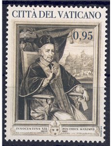 VATICANO 2015 Papa Innocenzo XII MNH**