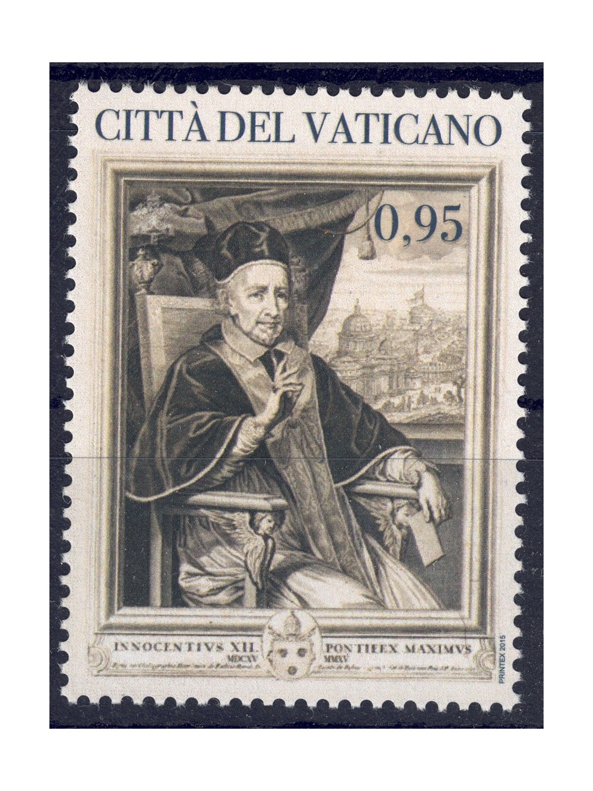 VATICAN 2015 Pope Innocent XII MNH**