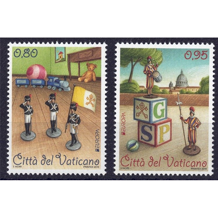 VATICANO 2015 Europa 2v MNH**