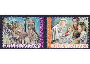 VATICANO 2015 Sinodo dei Vescovi 2v MNH**