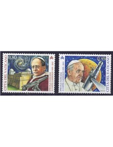 VATICANO 2015 Specola Vaticana 2v MNH**