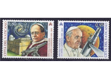 VATICANO 2015 Specola Vaticana 2v MNH**
