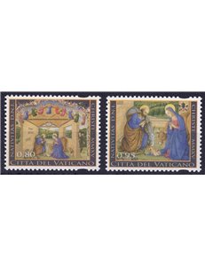 VATICAN 2015 Christmas 2v MNH**