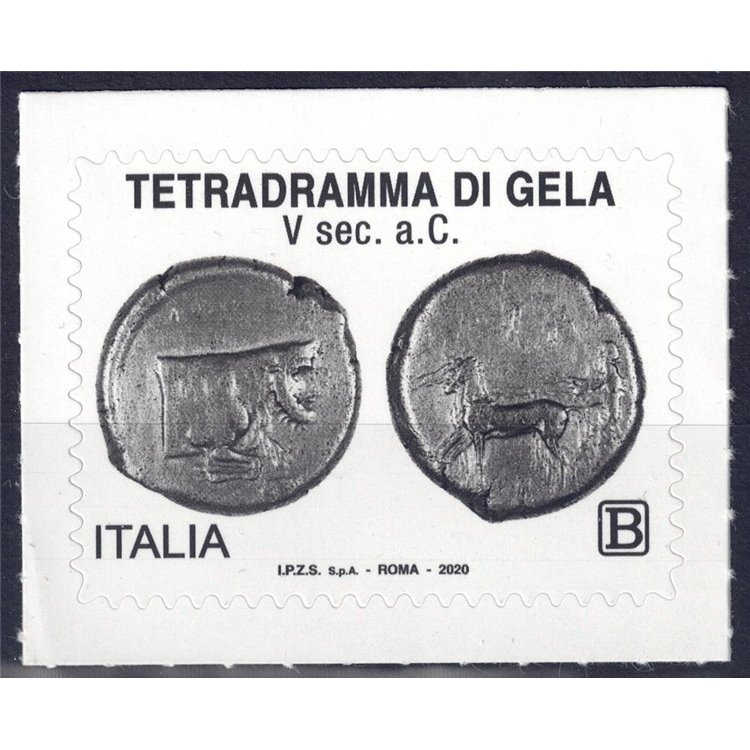 ITALIA 2020 Tetradramma di Gela MNH**