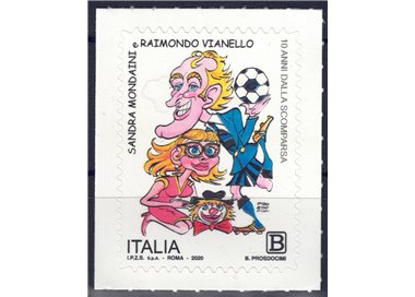 ITALY 2020 Sandra Mondaini and Raimondo Vianello MNH**