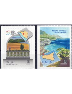 ITALY 2020 Etruscan Coast and Zingaro Nature Reserve 2v MNH**