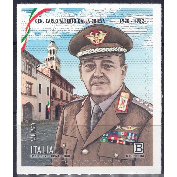 ITALY 2020 Carlo Alberto dalla Chiesa MNH**