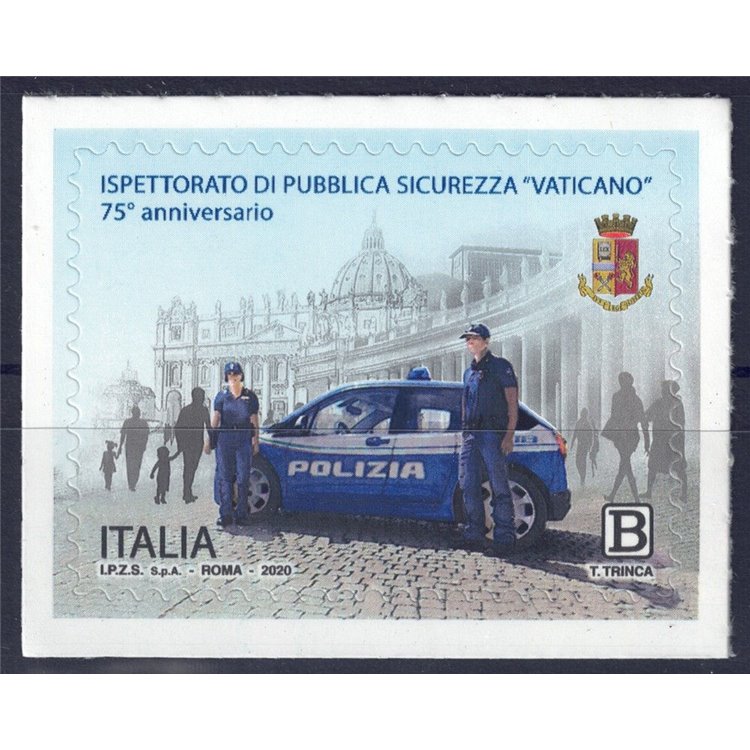 ITALIA 2020 Pubblica Sicurezza Vaticano MNH**