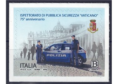 ITALIA 2020 Pubblica Sicurezza Vaticano MNH**