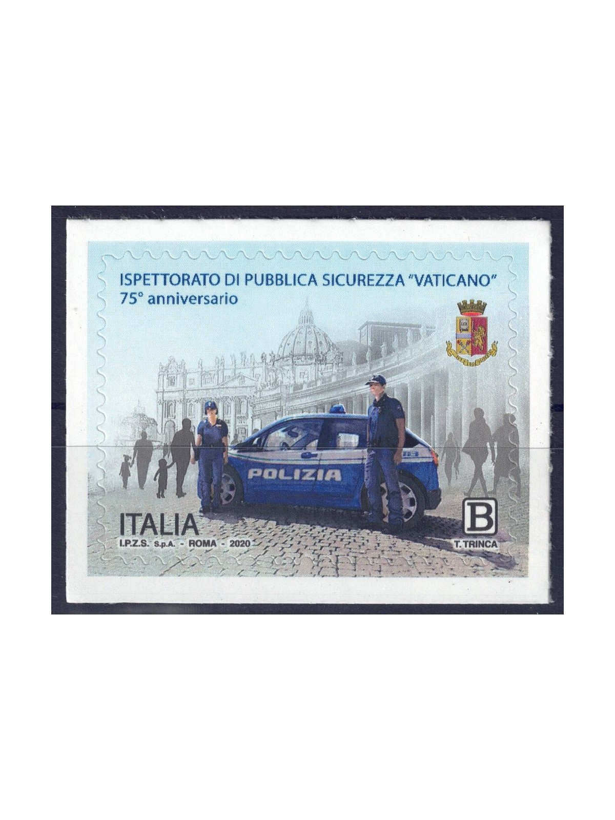 ITALIA 2020 Pubblica Sicurezza Vaticano MNH**