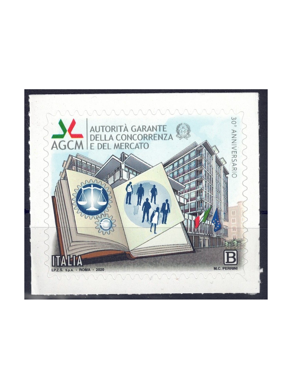 ITALY 2020 MNH Guarantor Authority**