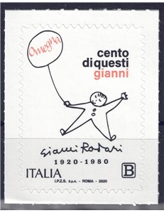 ITALY 2020 Gianni Rodari MNH**