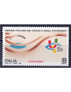ITALIA 2020 Unione Italiana Ciechi e Ipovedenti MNH**