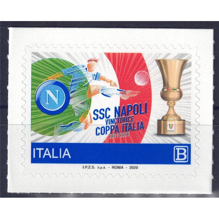 ITALY 2020 Napoli winner of the Italian Cup MNH**