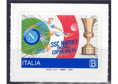ITALY 2020 Napoli winner of the Italian Cup MNH**