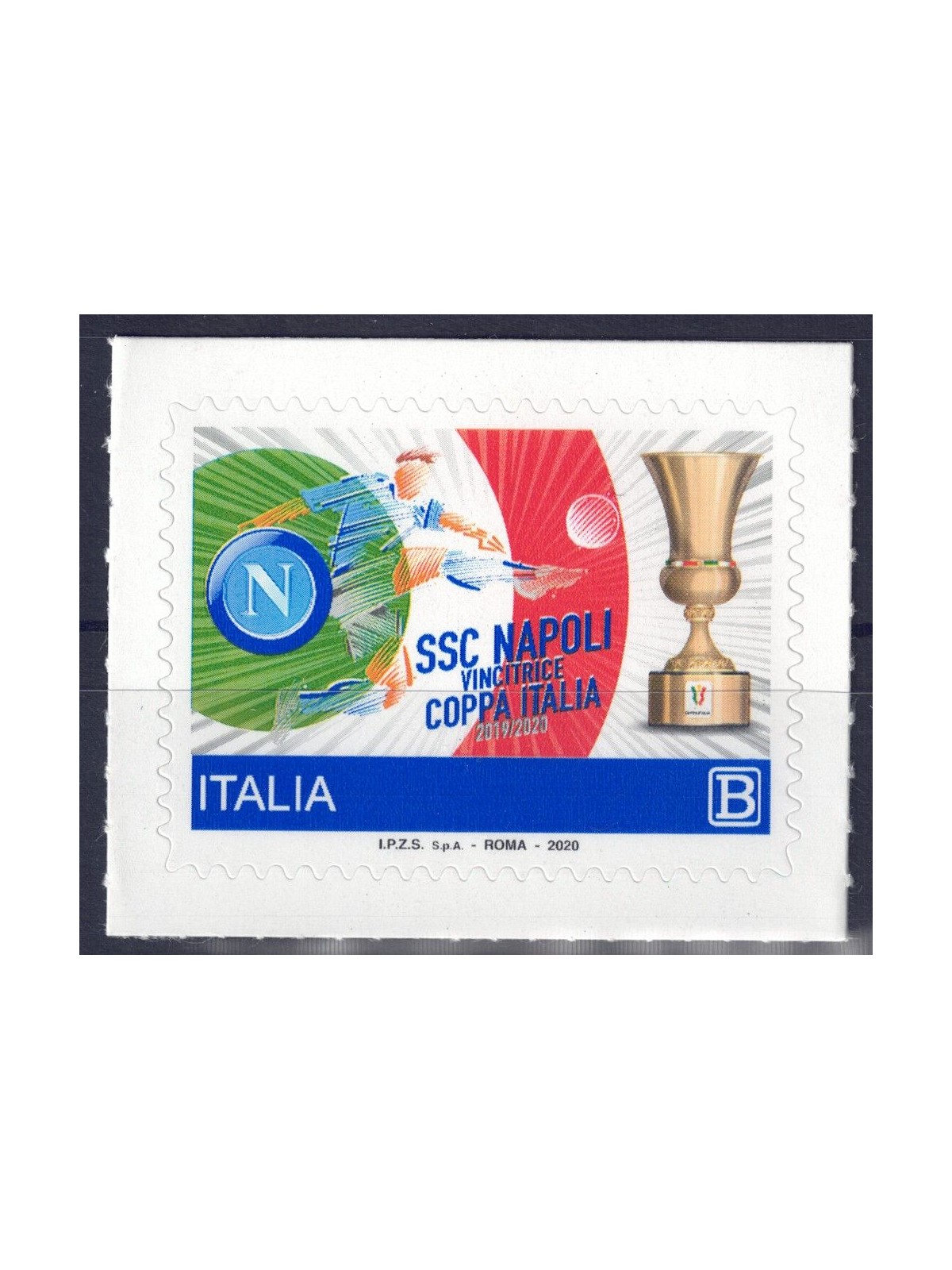 ITALY 2020 Napoli winner of the Italian Cup MNH**