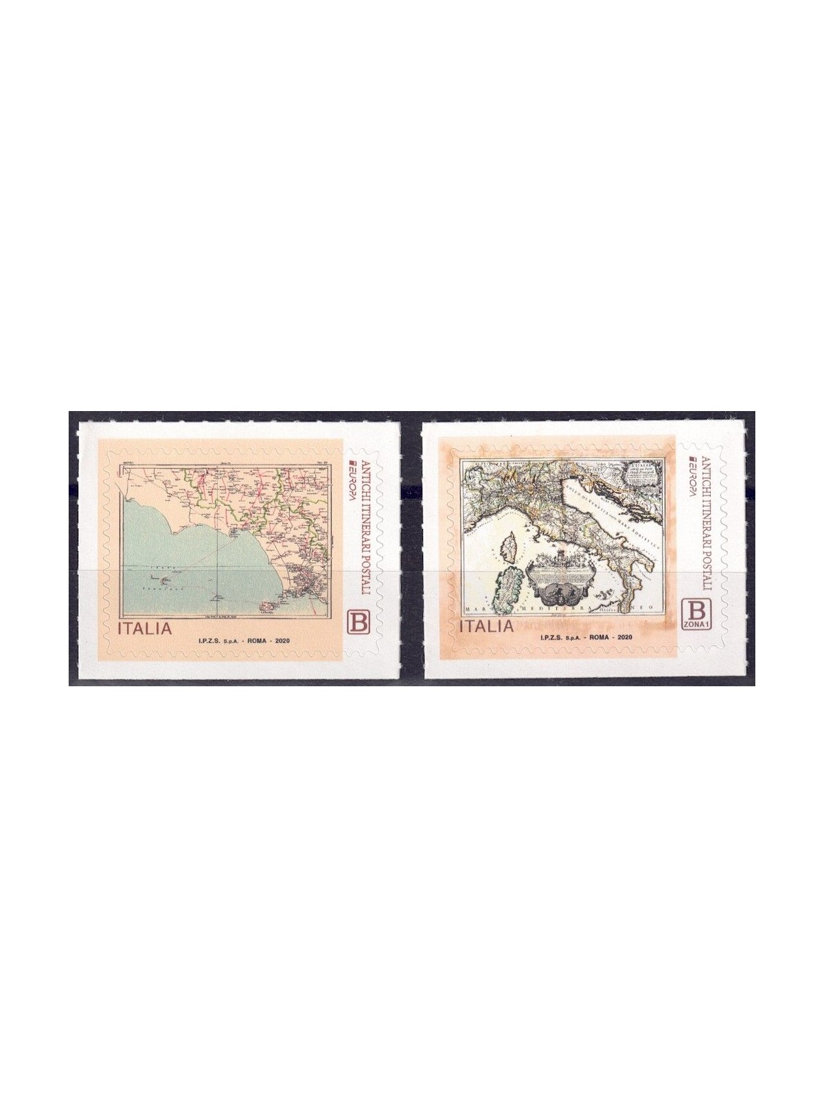 ITALIA 2020 Europa 2v MNH**