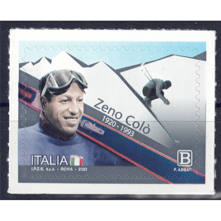 ITALY 2020 Zeno Colò MNH**