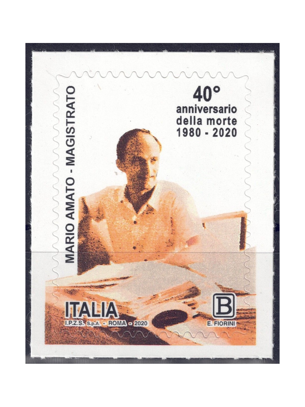 ITALY 2020 Mario Amato MNH**