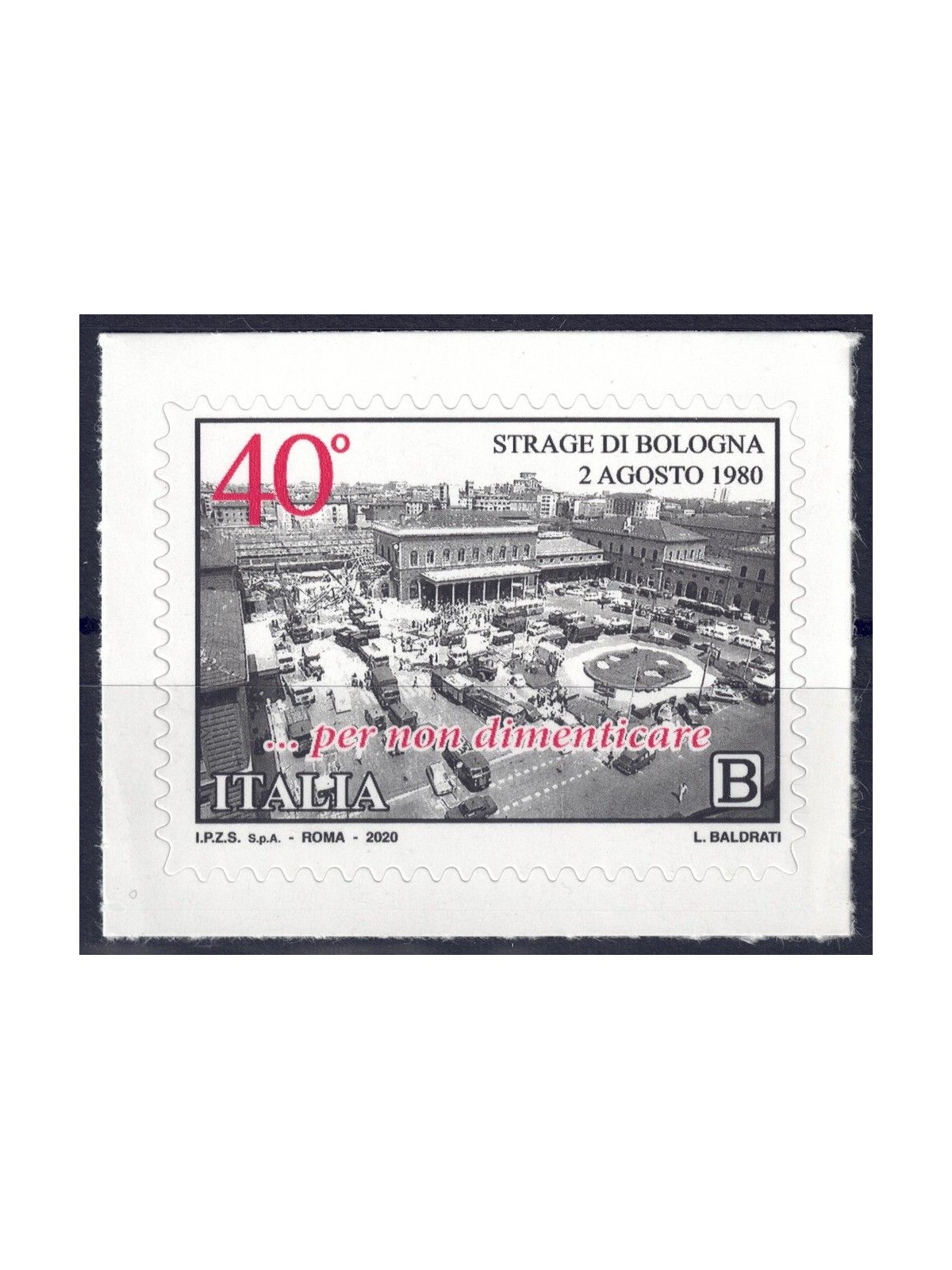 ITALY 2020 Bologna Massacre MNH**