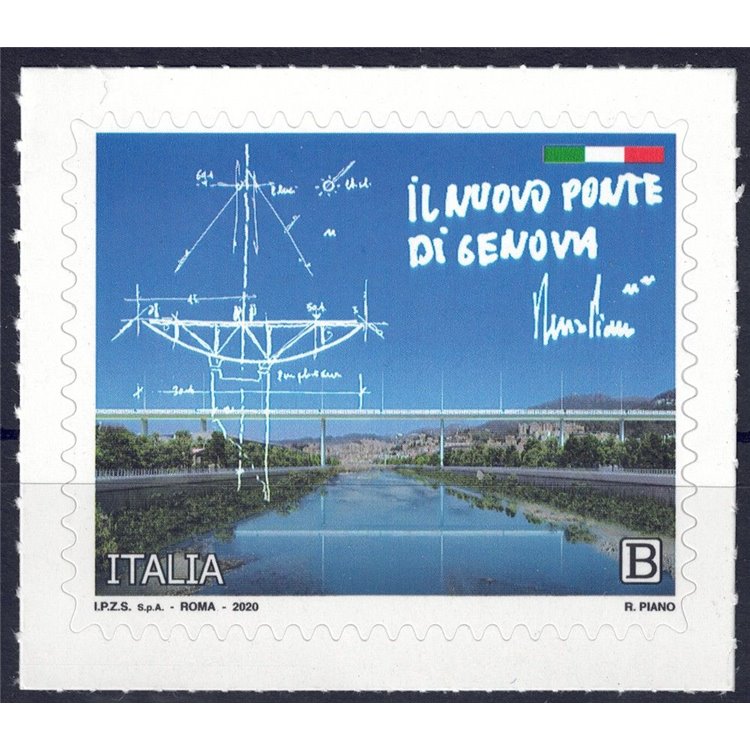 ITALIA 2020 Nuovo Ponte di Genova MNH**