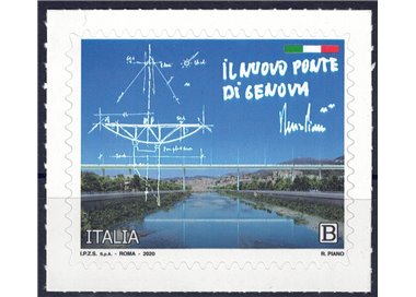 ITALY 2020 New Genoa Bridge MNH**