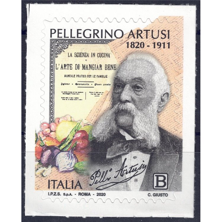 ITALY 2020 Pellegrino Artusi MNH**