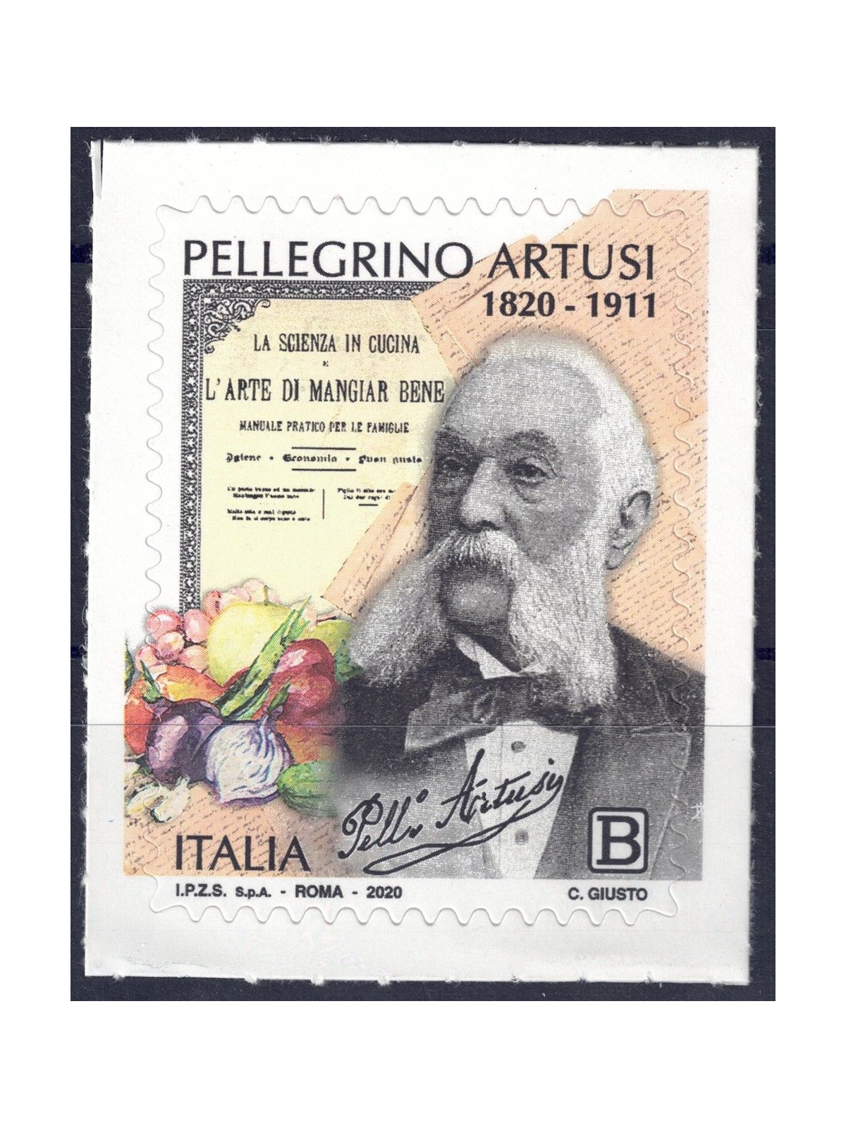 ITALY 2020 Pellegrino Artusi MNH**