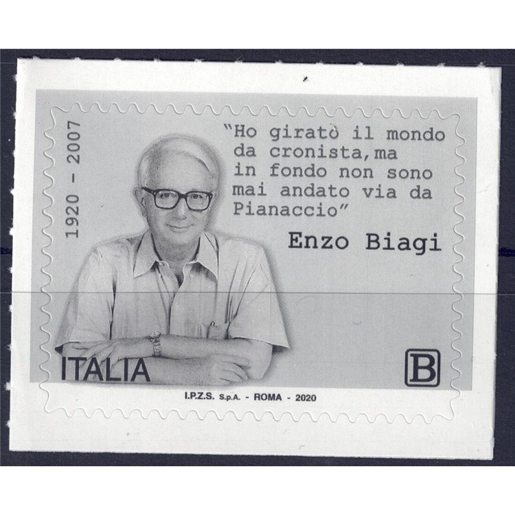 ITALIA 2020 Enzo Biagi MNH**