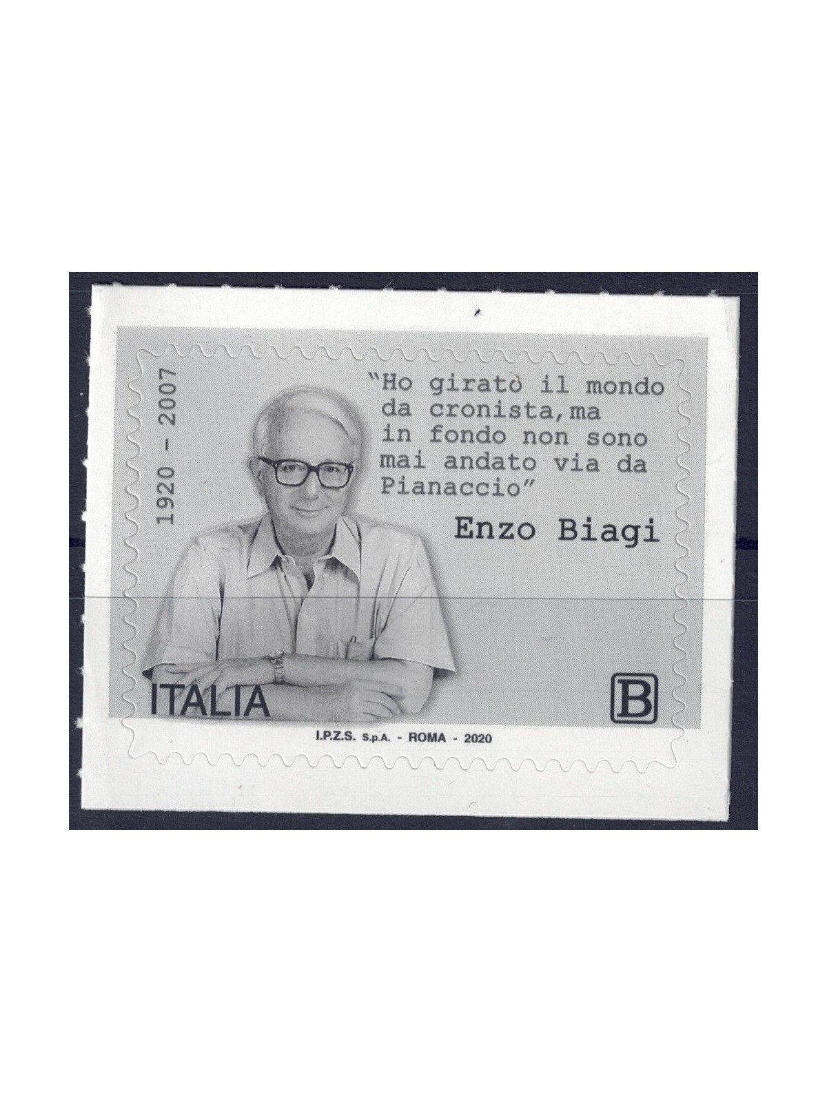 ITALIA 2020 Enzo Biagi MNH**