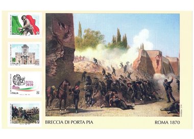 ITALIA 2020 Breccia di Porta Pia BF MNH**