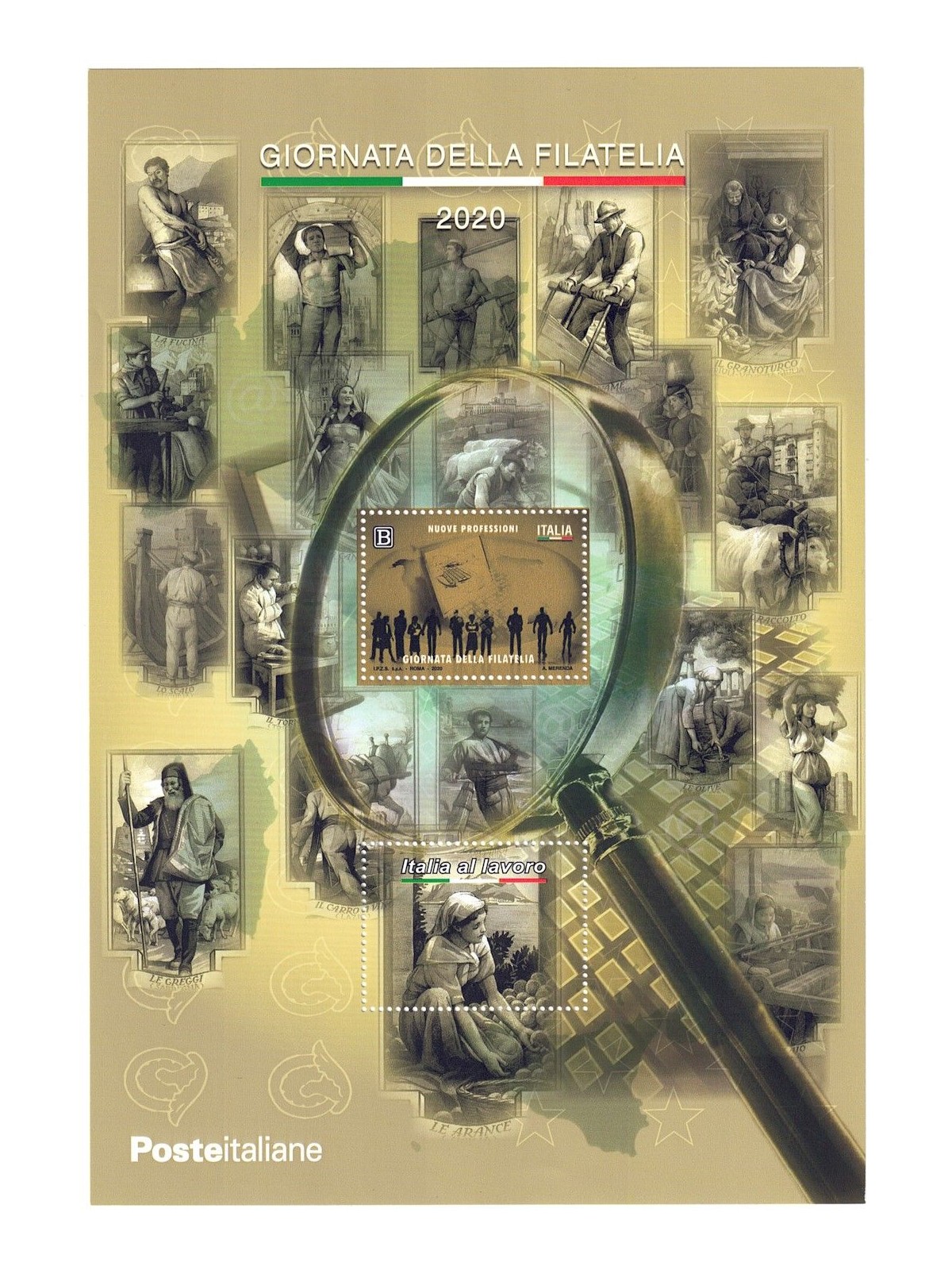 ITALY 2020 Philately Day s/s MNH**