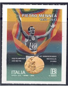 ITALY 2020 Pietro Mennea MNH**