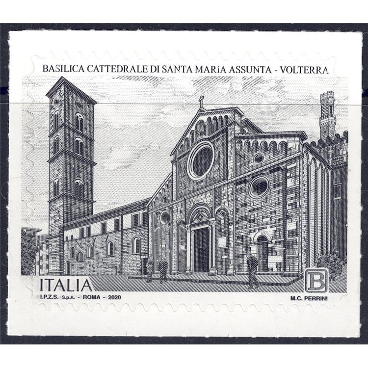 ITALY 2020 Basilica of Volterra MNH**