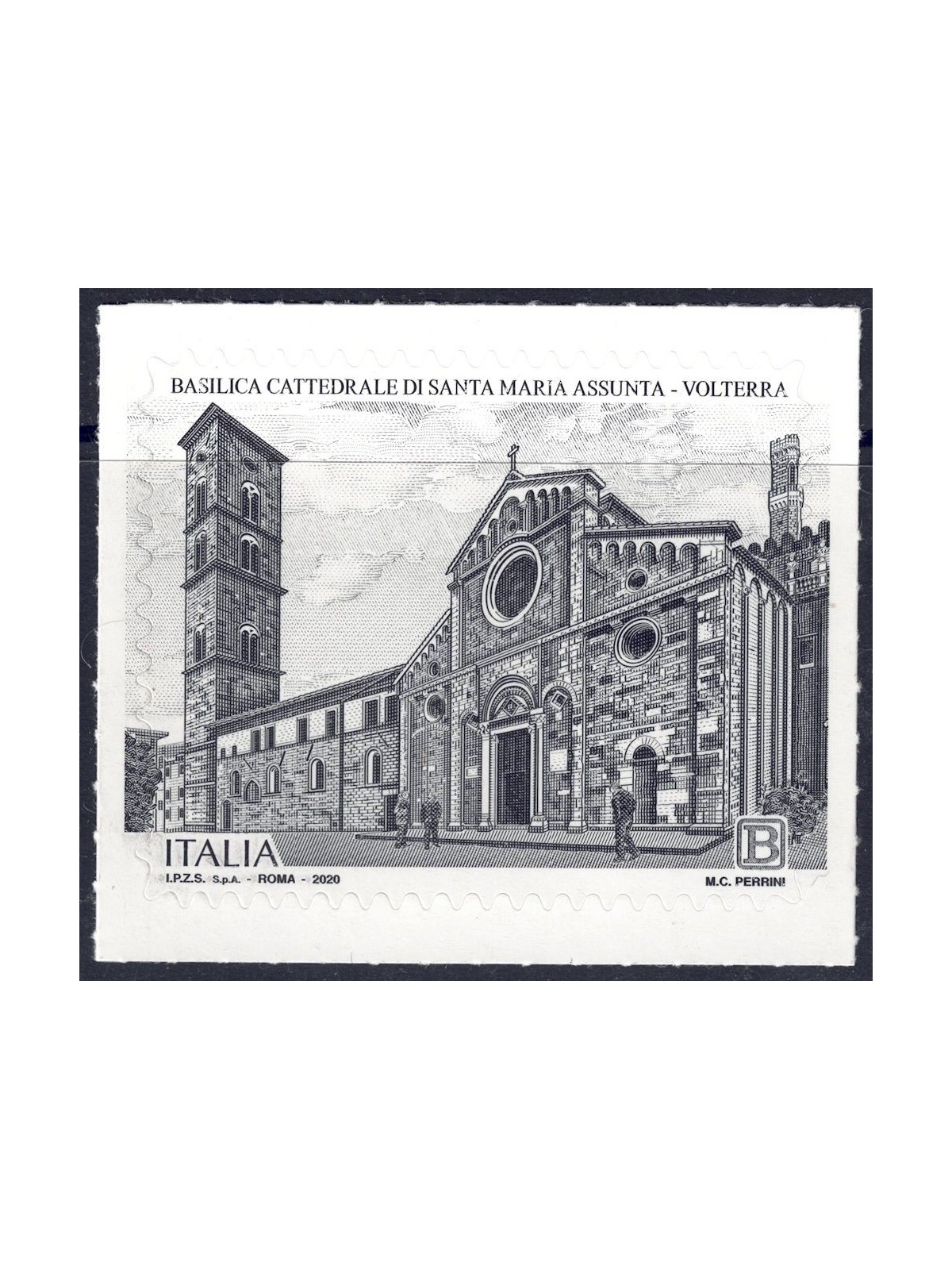 ITALIA 2020 Basilica di Volterra MNH**