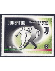 ITALIA 2020 Juventus Campione d'Italia MNH**