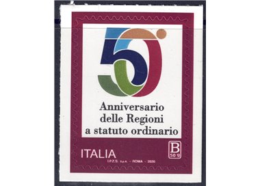 ITALY 2020 Ordinary Statute Regions MNH**
