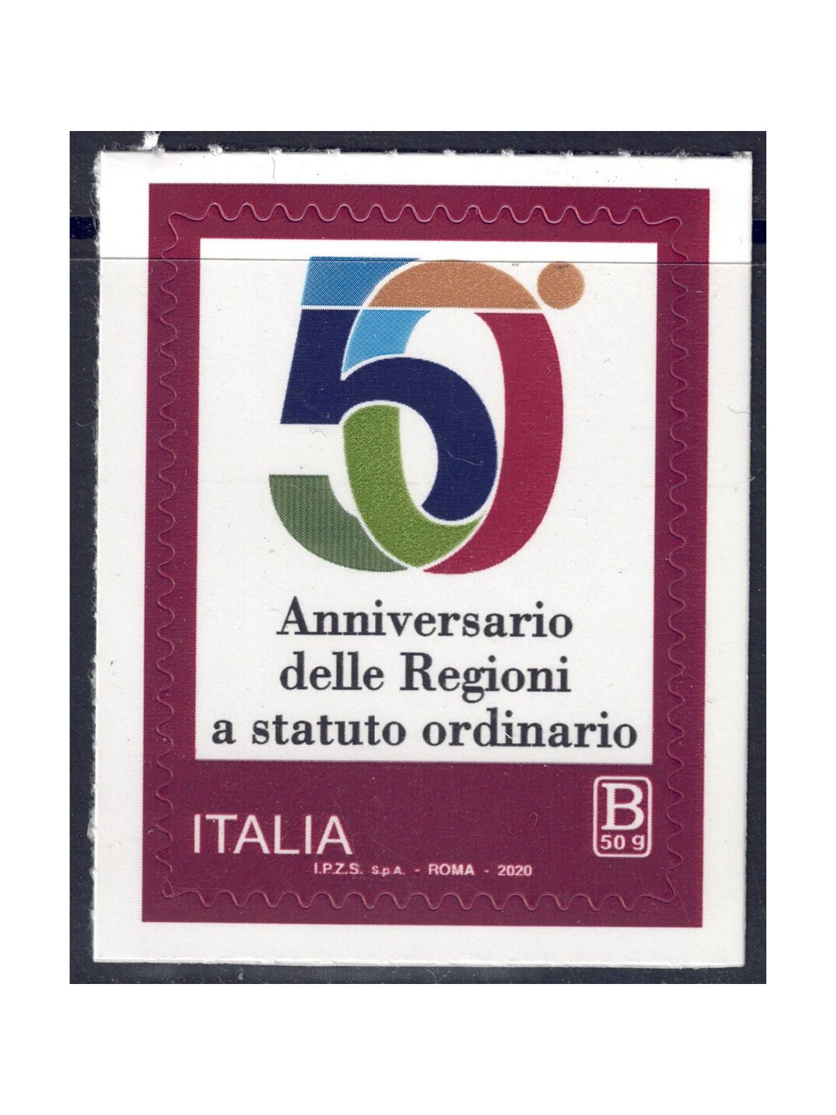 ITALIA 2020 Regioni a statuto ordinario MNH**