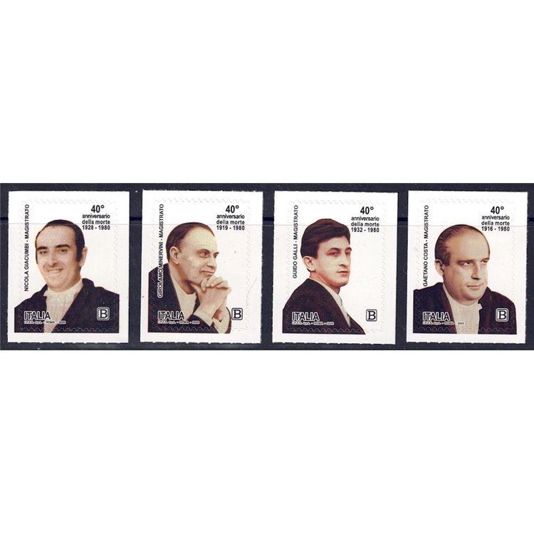 ITALY 2020 Magistrates 4v MNH**