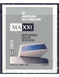 ITALIA 2020 Museo nazionale delle arti MNH**