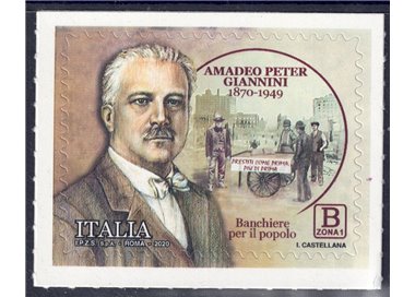 ITALY 2020 Amadeo Peter Giannini MNH**
