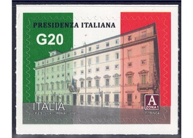 ITALIA 2020 Presidenza italiana del G20 MNH**