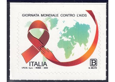 ITALY 2020 AIDS Day MNH**