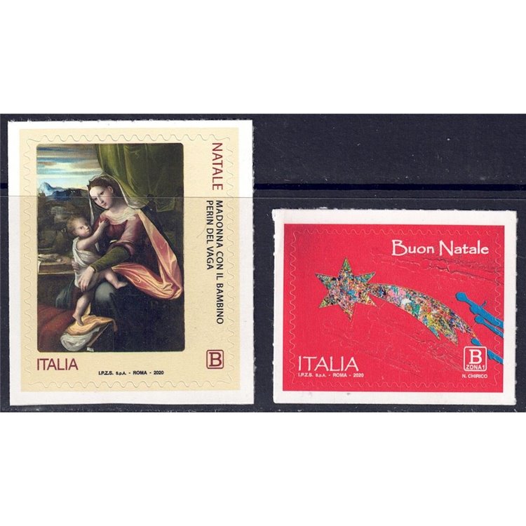 ITALY 2020 Christmas 2v MNH**